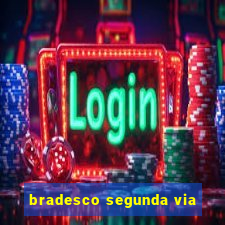 bradesco segunda via